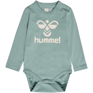 hummel hmlFLIPS langarm Baby-Strampler Kinder 7405 - blue surf 80