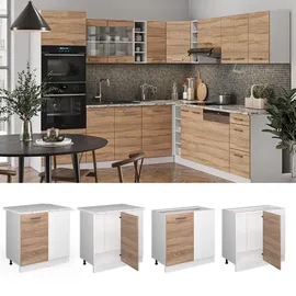 Vicco Eckunterschrank R-Line 86 x 46 x 81,5 cm Weiß