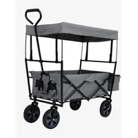 Greemotion Bollerwagen mit Dach grau