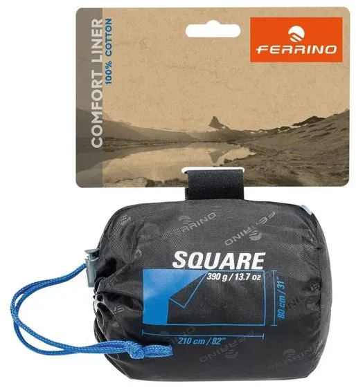 Ferrino Cotton Liner SQ light blue (CBB-unknown)
