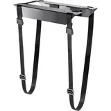 SpeaKa Professional PC Halterung Untertisch, Schraubbefestigung SP-PCH-100 SP-9330268 Schwarz Belastbar bis=10kg