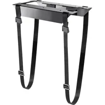 SpeaKa Professional PC Halterung Untertisch, Schraubbefestigung SP-PCH-100 SP-9330268 Schwarz Belastbar bis=10kg