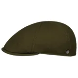 Lierys Flat Cap (1-St) Schirmmütze mit Schirm, Made in Italy grün XL (60-61 cm)