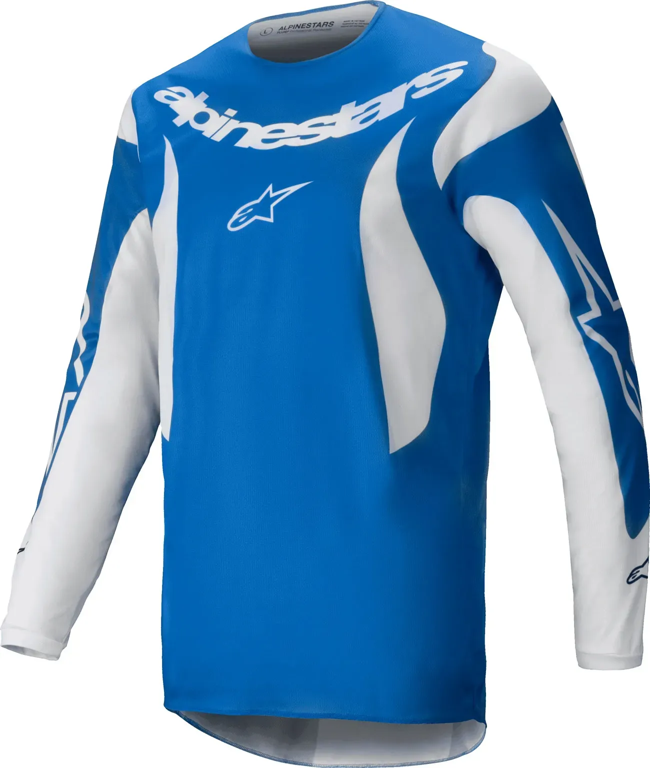 Alpinestars Fluid Haul, maillot - Bleu/Blanc - L