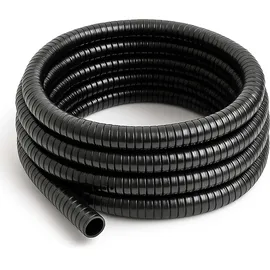 Wiltec Flexibler Förderschlauch 50 m 19 mm schwarz