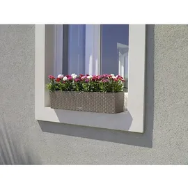 LECHUZA Balconera Cottage 80 Komplettset 80 x 19 x 19 cm sandbraun