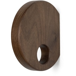 HANA - Yoyo Wandhaken Ø 12 cm, Walnuss natur