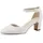 TAMARIS Damen Pumps mit Blockabsatz, weiß, 39 EU