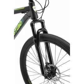 Bikestar Mountainbike, 21 Gang, Shimano, RD-TY300 Schaltwerk, Kettenschaltung, für Damen und Herren, Kettenschaltung, 11751763-48 schwarz 29 Zoll (73,66cm),