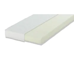 Komfortschaummatratze mit wärmender Lammflor-Seite Elegant Lammflor ¦ weiß ¦ Maße (cm): B: 140 H: 18