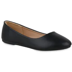 Damen Klassische Ballerinas in Schwarz