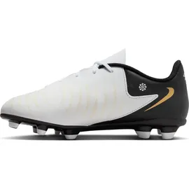 Nike Jr. Phantom GX II Club MG weiß/ metalic gold coin/schwarz 38