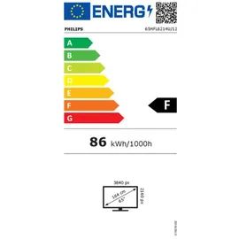 Philips 65HFL6214U/12 65 '' 4K LED Professional TV