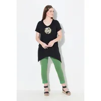 Ulla Popken Shirt in schwarz | Gr.: 58-60