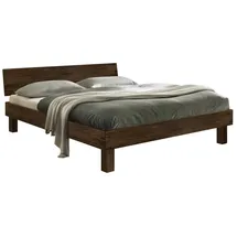 Hasena Forti 180 x 200 cm Fußhöhe 20 cm nussbaum geölt