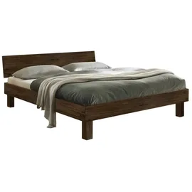 Hasena Forti 180 x 200 cm Fußhöhe 20 cm nussbaum geölt