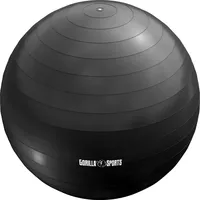 Gorilla Sports Gymnastikball - 75 cm schwarz No Size