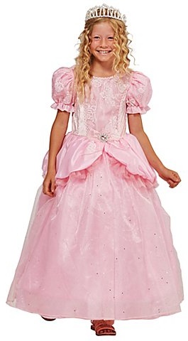 Prinzessin-Kostüm "Patricia" für Kinder, rosa