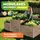 Bio Green Hochbeet ErnteMAXX 90 x 90 x 90 cm Silber