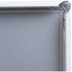 SHOWDOWN Displays Showdown Klapprahmen 25mm - DIN A1 - Aluminium - Weiß