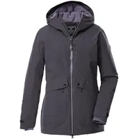 KILLTEC Damen Outdoorparka/Funktionsparka mit Kapuze KOW 16 WMN PRK, metall