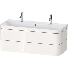 Duravit Waschtischunterschrank 2 Schubkästen 117,5 x 49 x 48 cm Taupe Supermatt