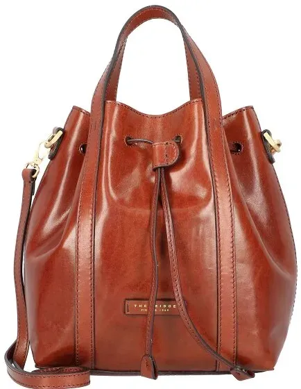 The Bridge Vittoria Beuteltasche Leder 25 cm  braun