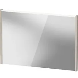 Duravit D-Code Spiegel DC7078091910000 1000x700x48, Taupe Matt, mit LED Beleuchtung