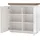 MCA Furniture Highboard 120 x 114 x 40 cm Weiß