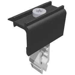 Schletter Solar Endklemme Rapid16 40-50 schwarz eloxiert