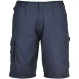 Portwest S790 Herren Hochleistungs-Komfort-Kampf-Cargo-Arbeitsshorts Marineblau, XL