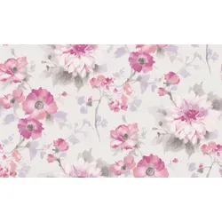 Vliestapete FASHION FOR WALLS "Fashion for Walls", rosa, B:0,53m L:10,05m, Vlies, Vinyl, Tapeten, 10,05 x 0,53m floral, Muster