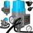 Kesser Druckschalter mit Baranzeige 10 bar blau/grau