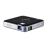KODAK Luma 150 Ultra Mini-Pico-Projektor im Taschenformat – Schwarz, eingebauter Akku und Lautsprecher, 1080P-Unterstützung, tragbarer kabelloser LED-DLP-Reiseprojektor für Filme und Videos