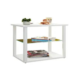 VCM Couchtisch Wanilo weiß ¦ Maße cm B: 45 H: 45