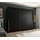 home collective Schwebetürenschrank 250 x 200 x 62 cm Schwarz