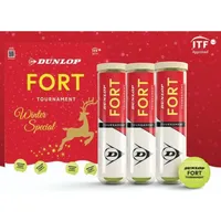 Dunlop Fort Tournament XMAS Aktion Dose 3x4er