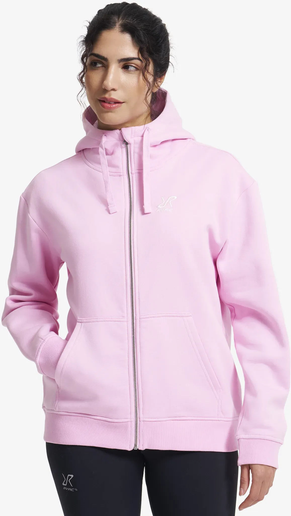 RVRC Full-zip Hoodie Damen Bright Pink, Größe:XL - Damen > Oberteile > Hoodies & Sweatshirts - Rosa