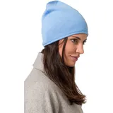 Style & Republic Beanie aus Kaschmir, Mütze aus 100% Kaschmir, Einheitsgröße mit 50cm Bundumfang, Unisex (ICY Blue)... - Einheitsgröße-S