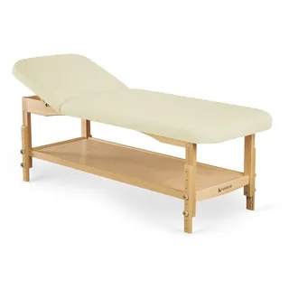 Habys Massageliege Habys Nova Behandlungsliege Massageliege Verstellbar Holz Ecru