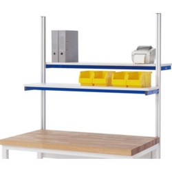 Rau Etagenbord auch für durchgehenden Einbau Systemfeld 2000mm