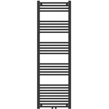 neu.haus Handtuchheizkörper Voss 1600 x 500 mm 655 W schwarz Mittelventil