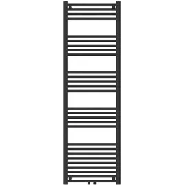 neu.haus Handtuchheizkörper Voss 1600 x 500 mm 655 W schwarz Mittelventil