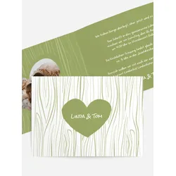 Hochzeitskarten Einladungen selbst gestalten mit Spruch und Fotos im Onlinedesigner bei Meine-Kartenmanufaktur.de