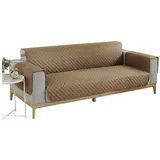 BTTO Sofahusse Sofabezug Sofahusse 1/2/3 Sitzer,Gesteppt Couch Überzug,Wasserdicht, Mit Elastischem Band, für 1/2/3-sitzige Armlehnsofas 58 cm