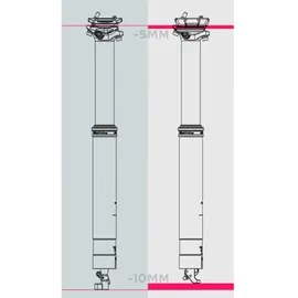 Bikeyoke Revive 3.0 213 Mm Teleskop-sattelstütze - Black - 566 mm