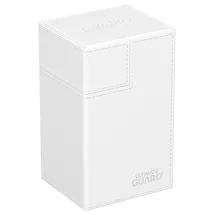 Ultimate Guard Flip'n'Tray 80+ XenoSkin Monocolor Weiß