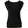Aniston CASUAL T-Shirt mit Raffungen an den Seitennähten schwarz 42 EU