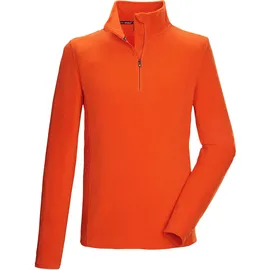 KILLTEC Fleecepullover dunkelorange 3XL