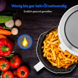 Medion P30 L Heißluftfritteuse 1500W 4,7L weiß